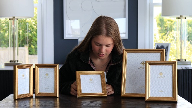 Amazon.com - Lawrence 536217 11x17 Sutter Burnished Gold Picture Frame